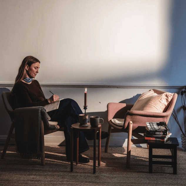 Terapi i København, Psykoterapeut sidder klar til at støtte